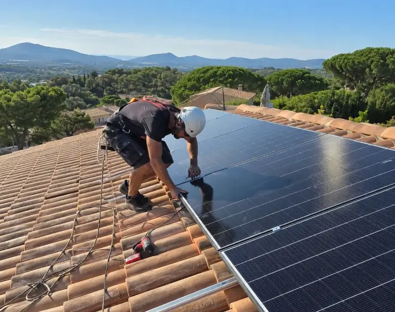 Installateur panneaux solaires Villes-sur-Auzon — pose photovoltaïque sur toiture