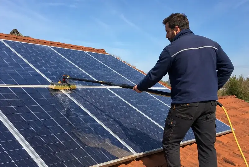 Nettoyage et entretien de panneaux solaires à Villes-sur-Auzon